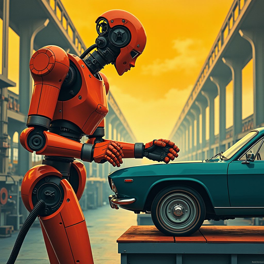 Ford Robot Trial Achieves 66% Higher Productivity Than Expected in German Factory