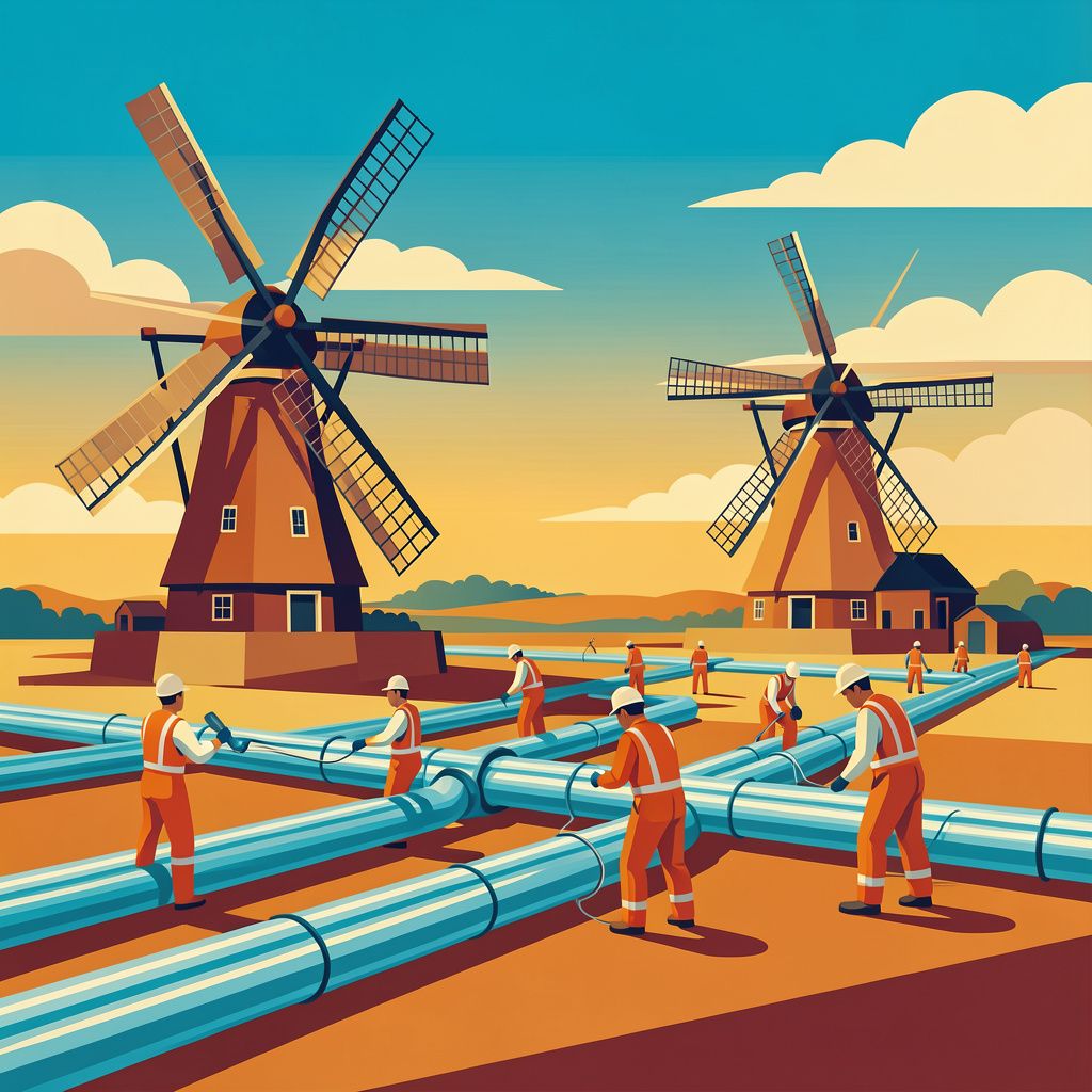 The Netherlands Begins Construction on First National Hydrogen Network