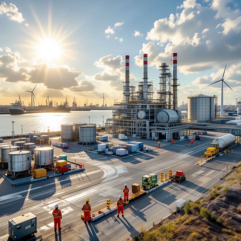 Germany's RWE Secures Permit for Europe's Largest Green Hydrogen Plant in Rotterdam