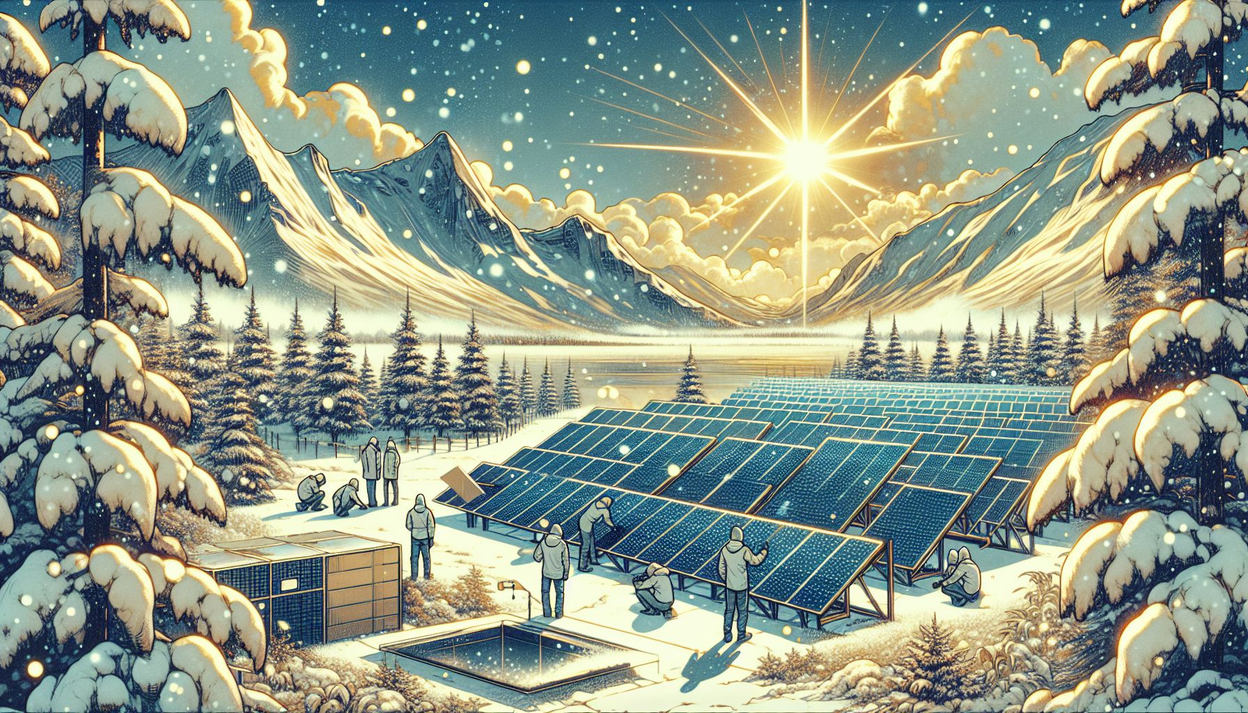 Innovative Winter Solutions Boost Solar Panel Efficiency by 60%