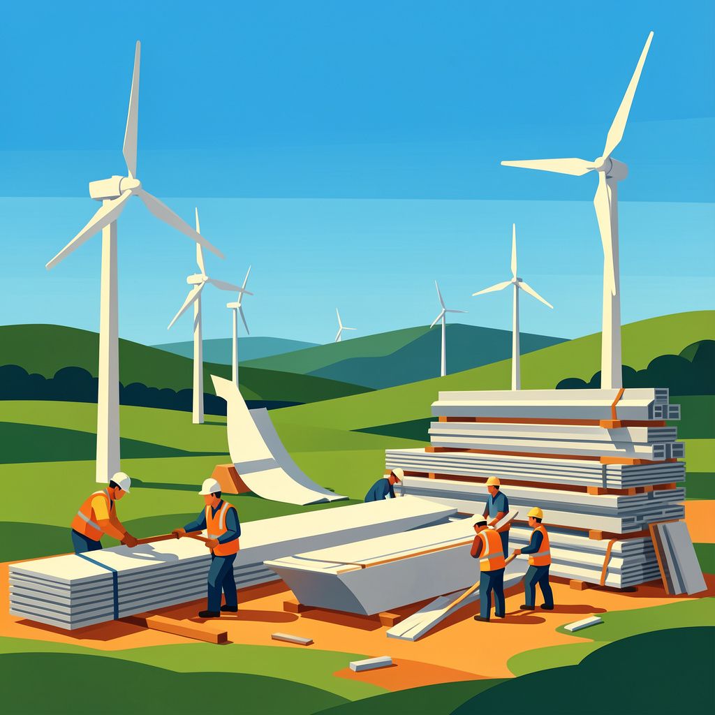 How Scotland’s First Commercial Wind Farm Achieved Near-Zero Waste