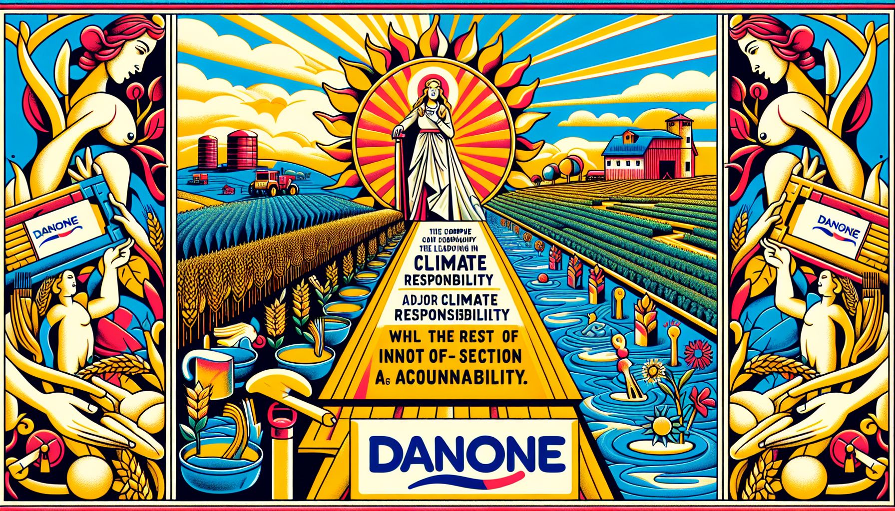 Danone Leads Agrifood Bands in Climate Responsibility