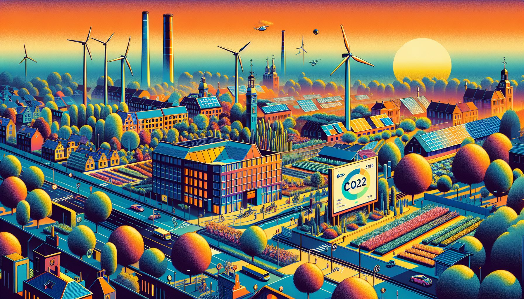 Leeuwarden's Eco-Innovation Project Secures Grant for CO2 Reduction