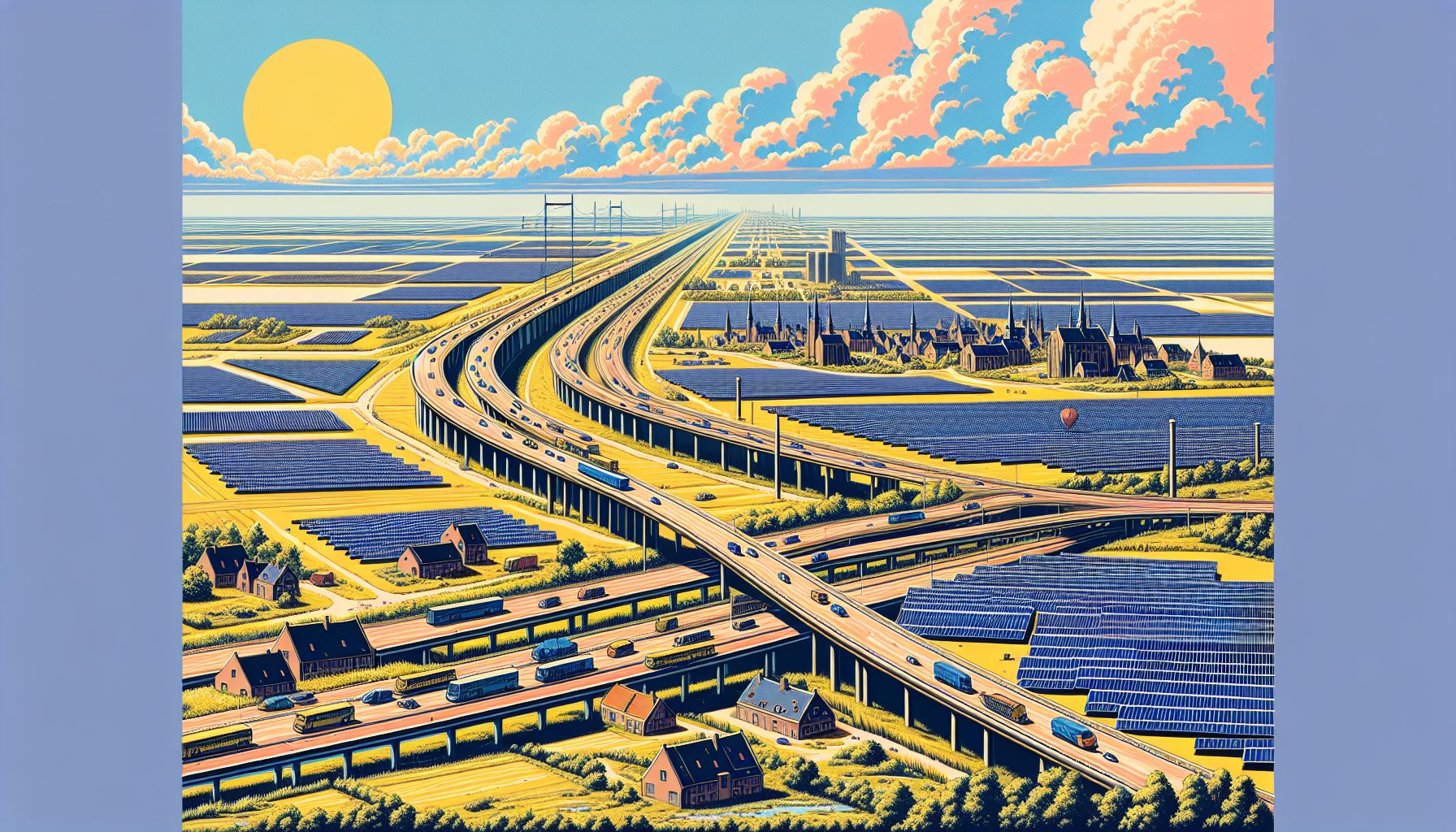 Netherlands Expands Solar Energy Along Major Highways