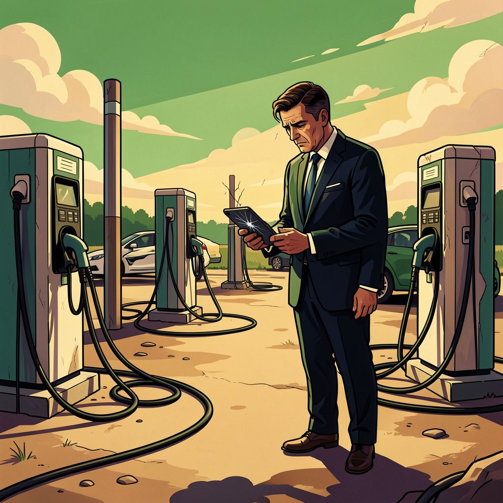 Major Dutch Electric Vehicle Charging Pioneer Declares Bankruptcy