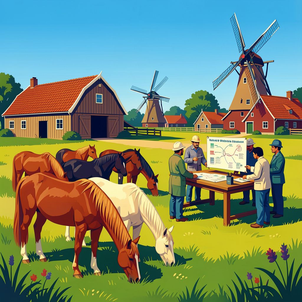 Dutch Horse Breeding Takes a Scientific Leap to Secure Healthier Generations