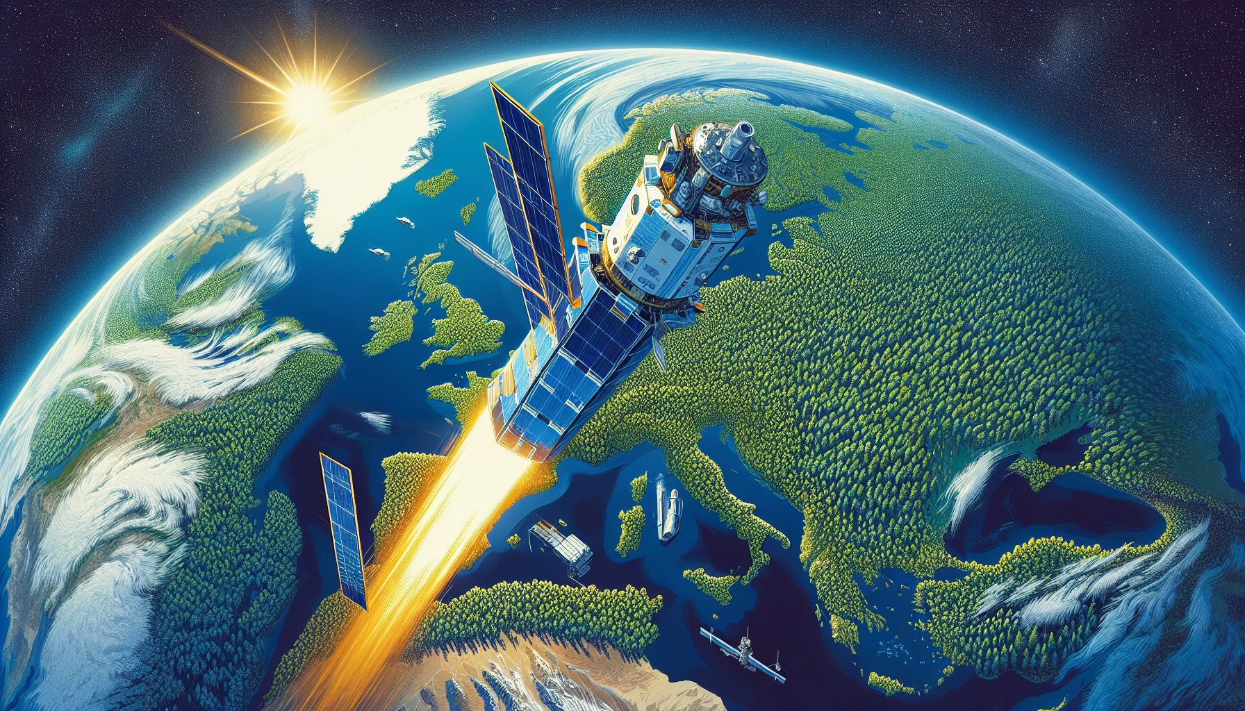 ESA Launches Advanced Satellite to Track Forest Carbon Stocks