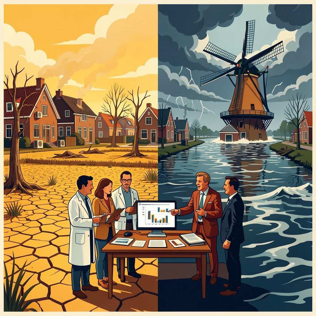 Netherlands Faces Inevitable Climate Extremes as New Research Reveals Critical Adaptation Timeline