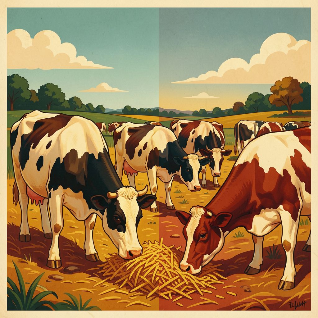 Dutch Dairy Farms Cut Nitrogen and Methane Emissions Through Lower-Protein Feed