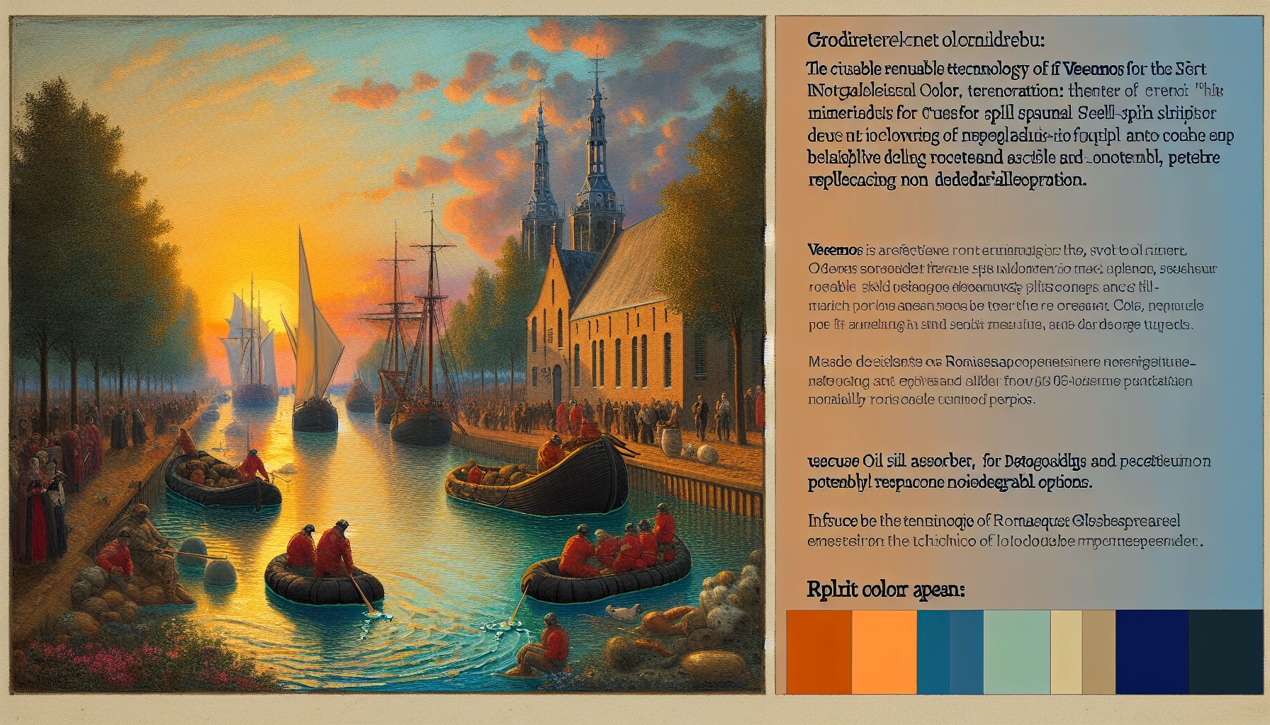 Innovative Veenmos Technology Transforms Oil Spill Management in the Netherlands