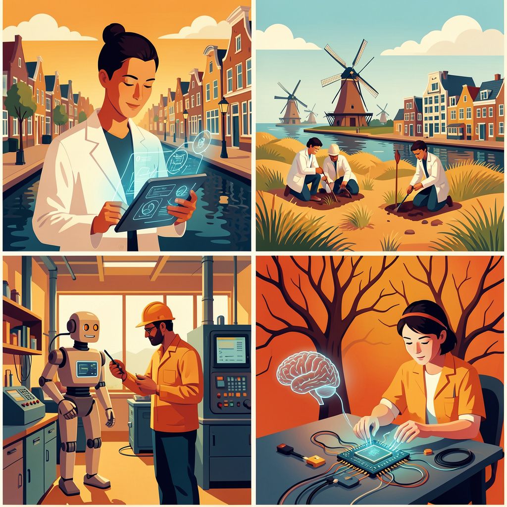 Netherlands Invests 65 Million Euros in Four Major Research Partnerships