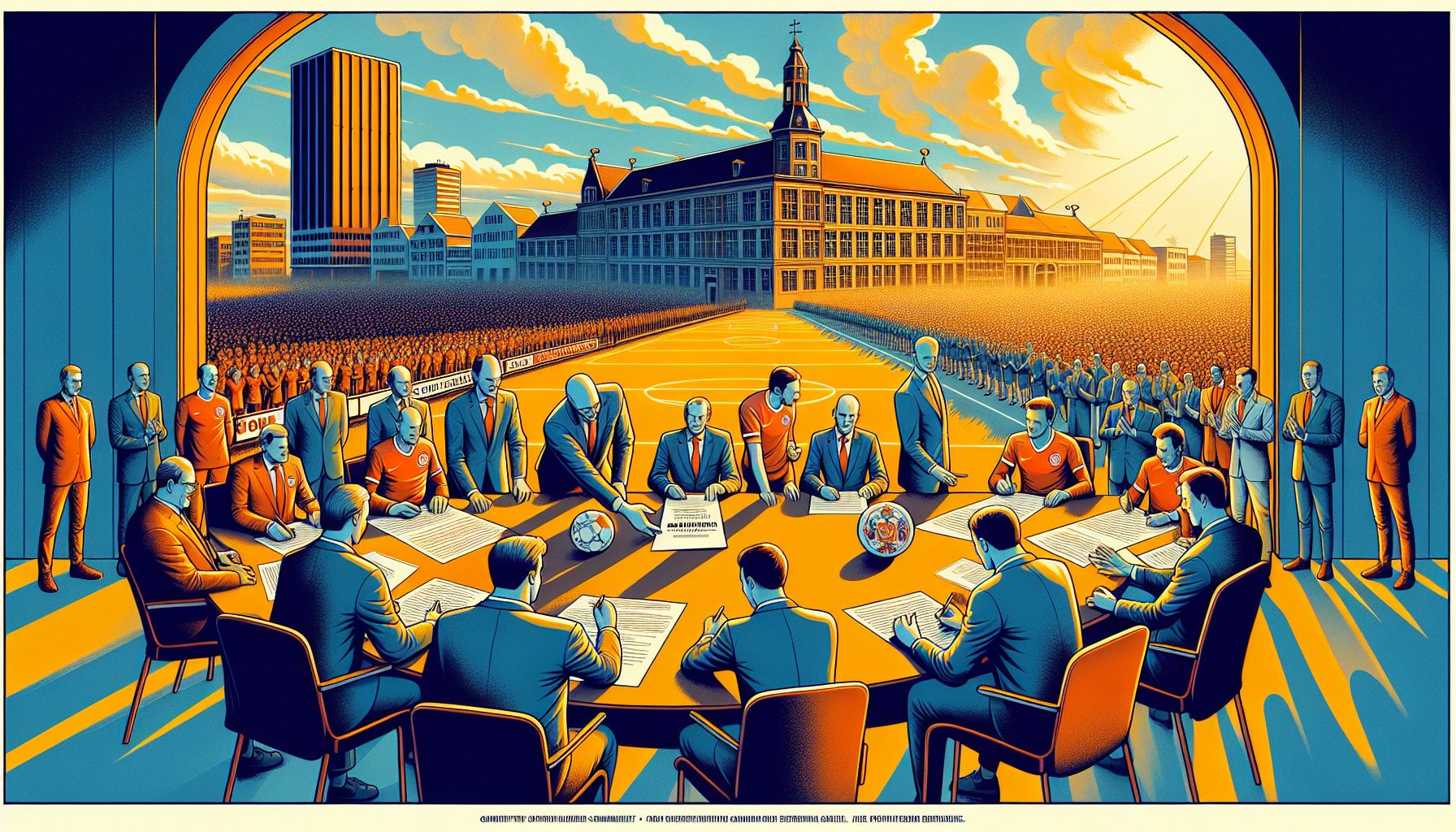 Tilburg Football Clubs Renew Agreement for Positive Sports Environment