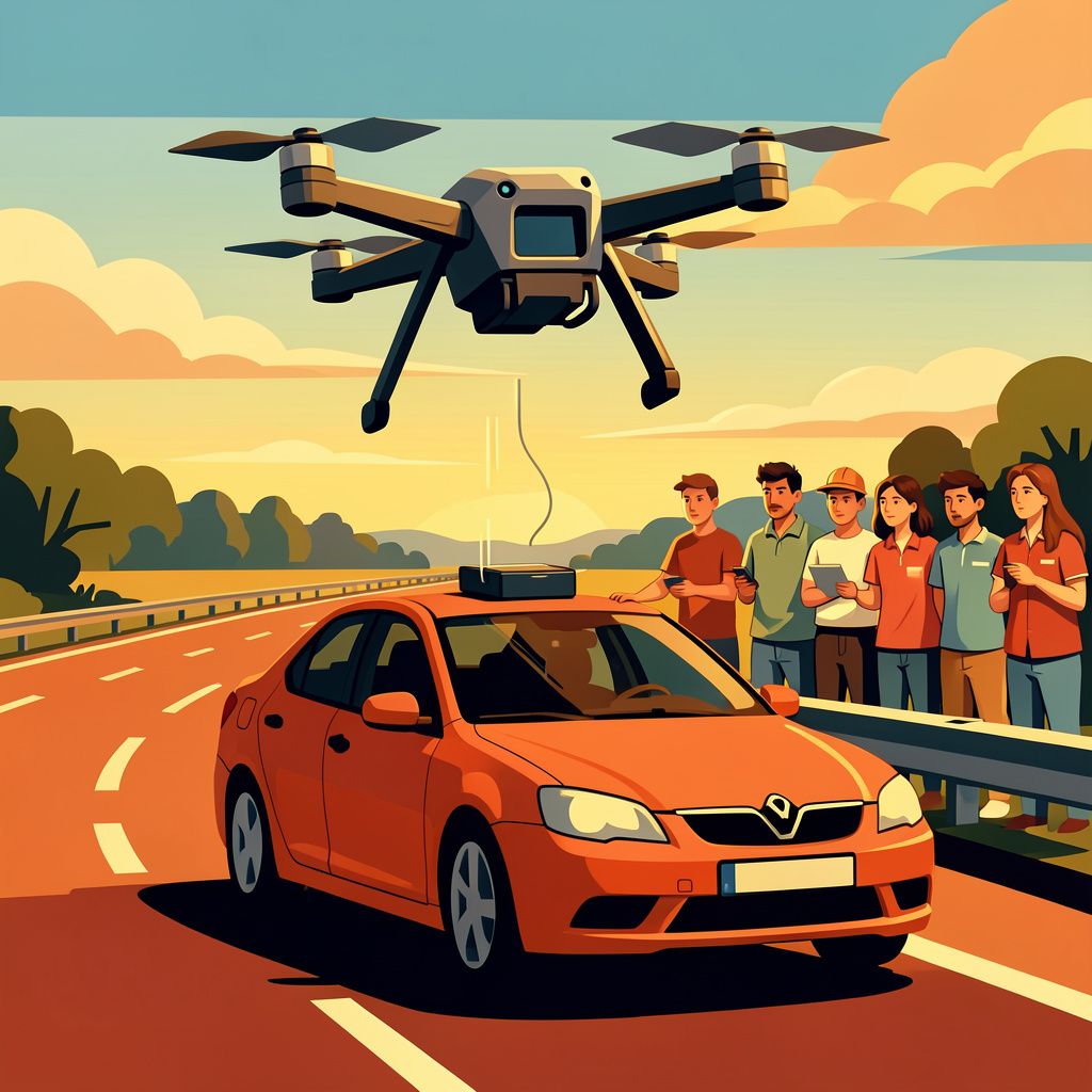 Dutch Students Prove Drones Can Swap Batteries on the Move
