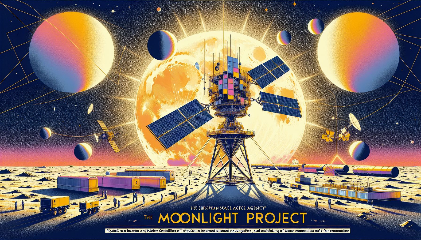 ESA's Moonlight Project: A New Era of Lunar Navigation and Communication