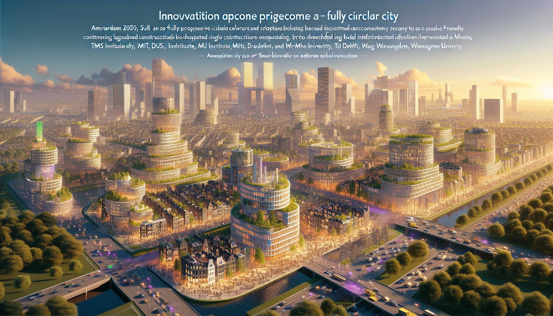 Amsterdam's Bold 2050 Vision: AMS Institute Leads Circular City Revolution