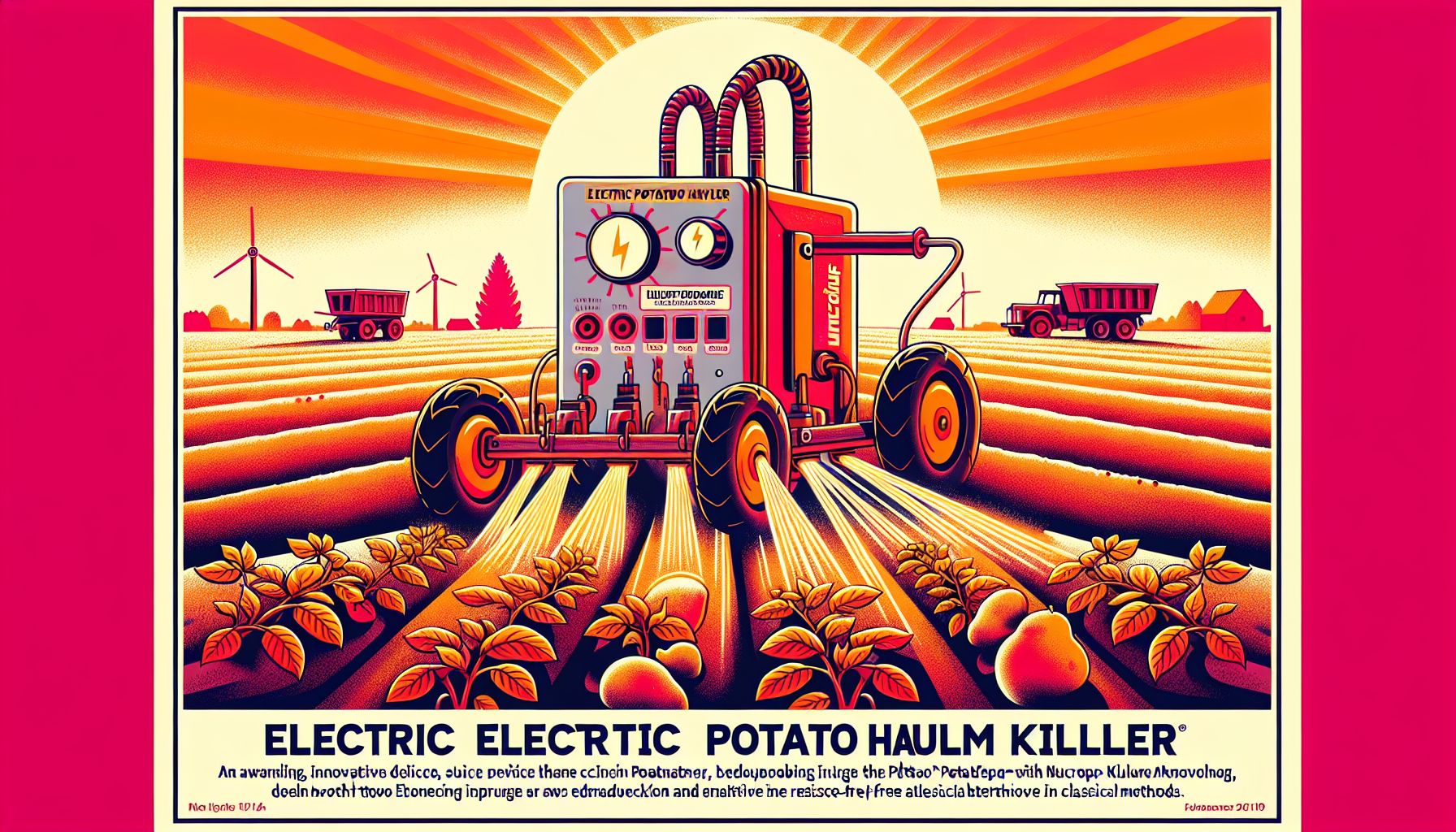 Electric Potato Haulm Killer Wins Innovation Awards