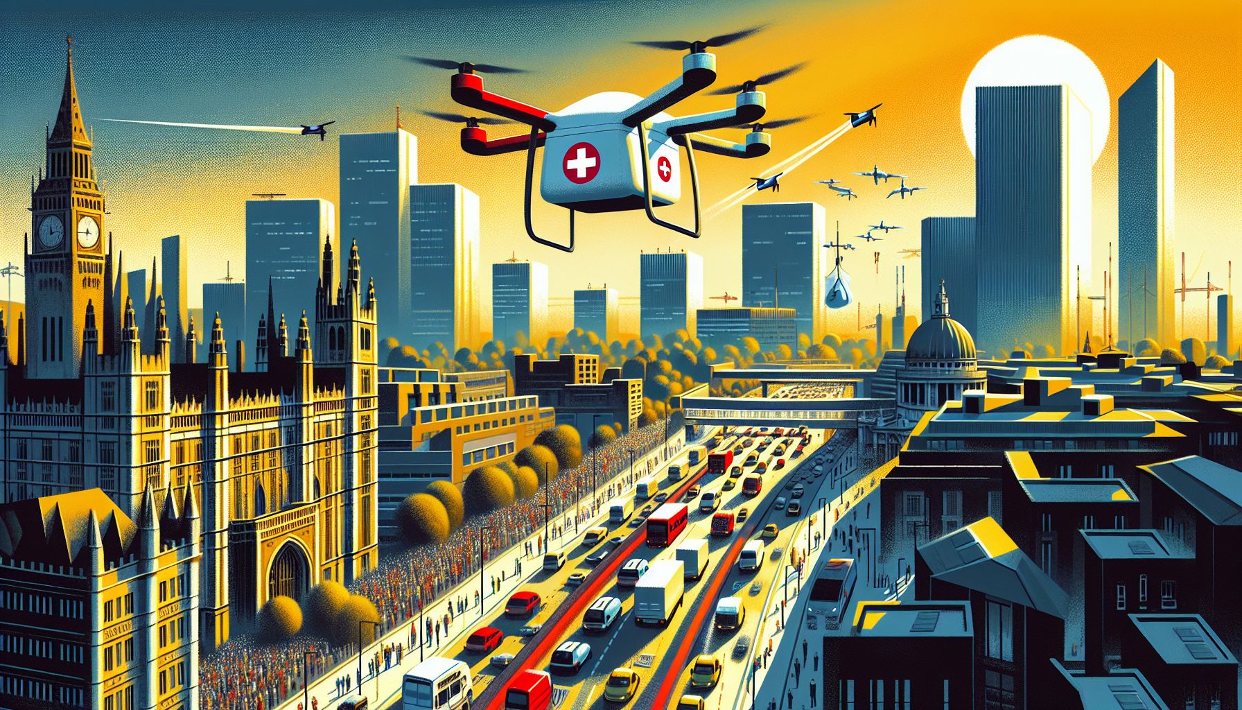 London Hospitals Pioneer Drone Blood Transport to Cut Delivery Times