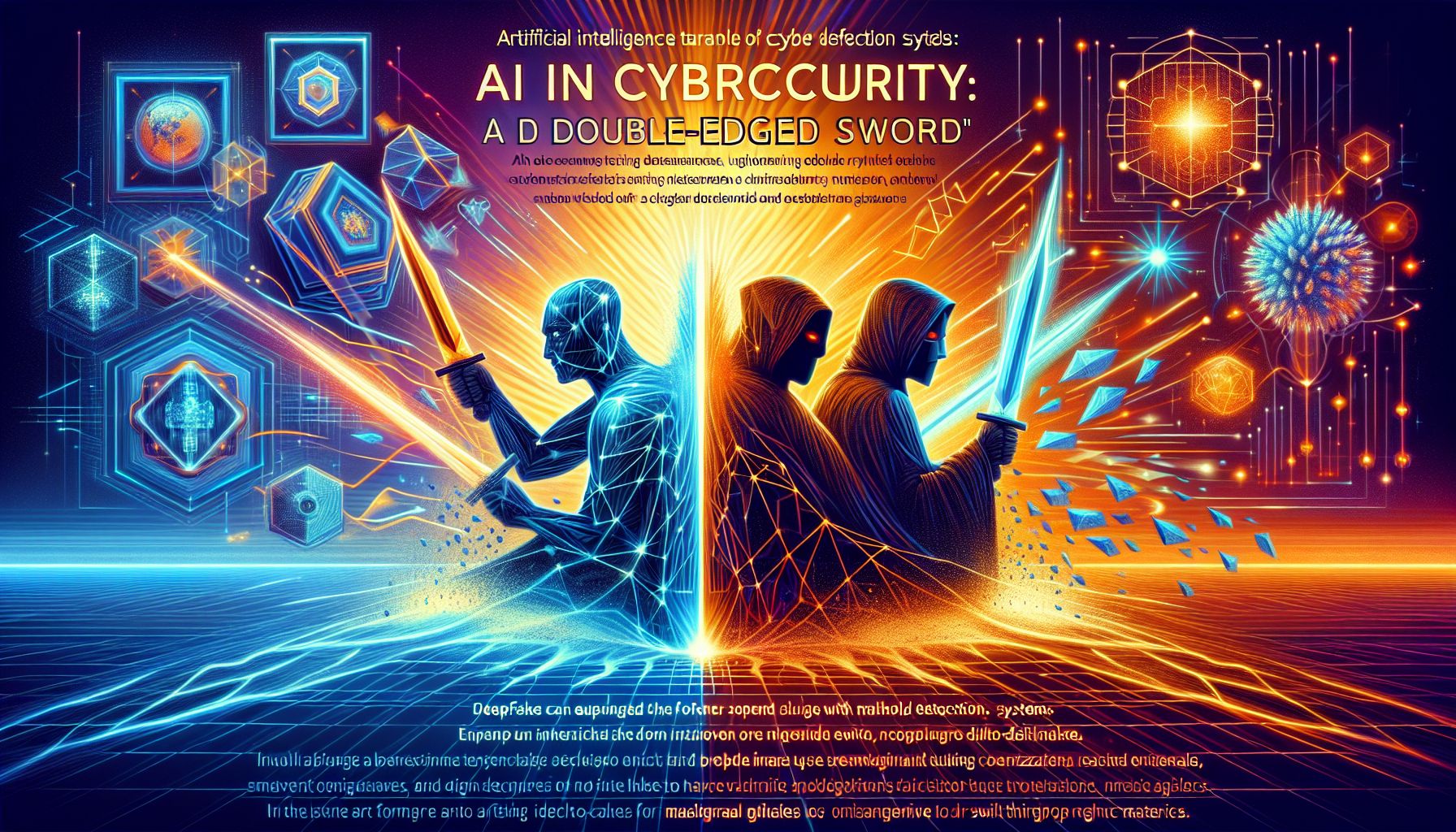 AI in Cybersecurity: A Double-Edged Sword