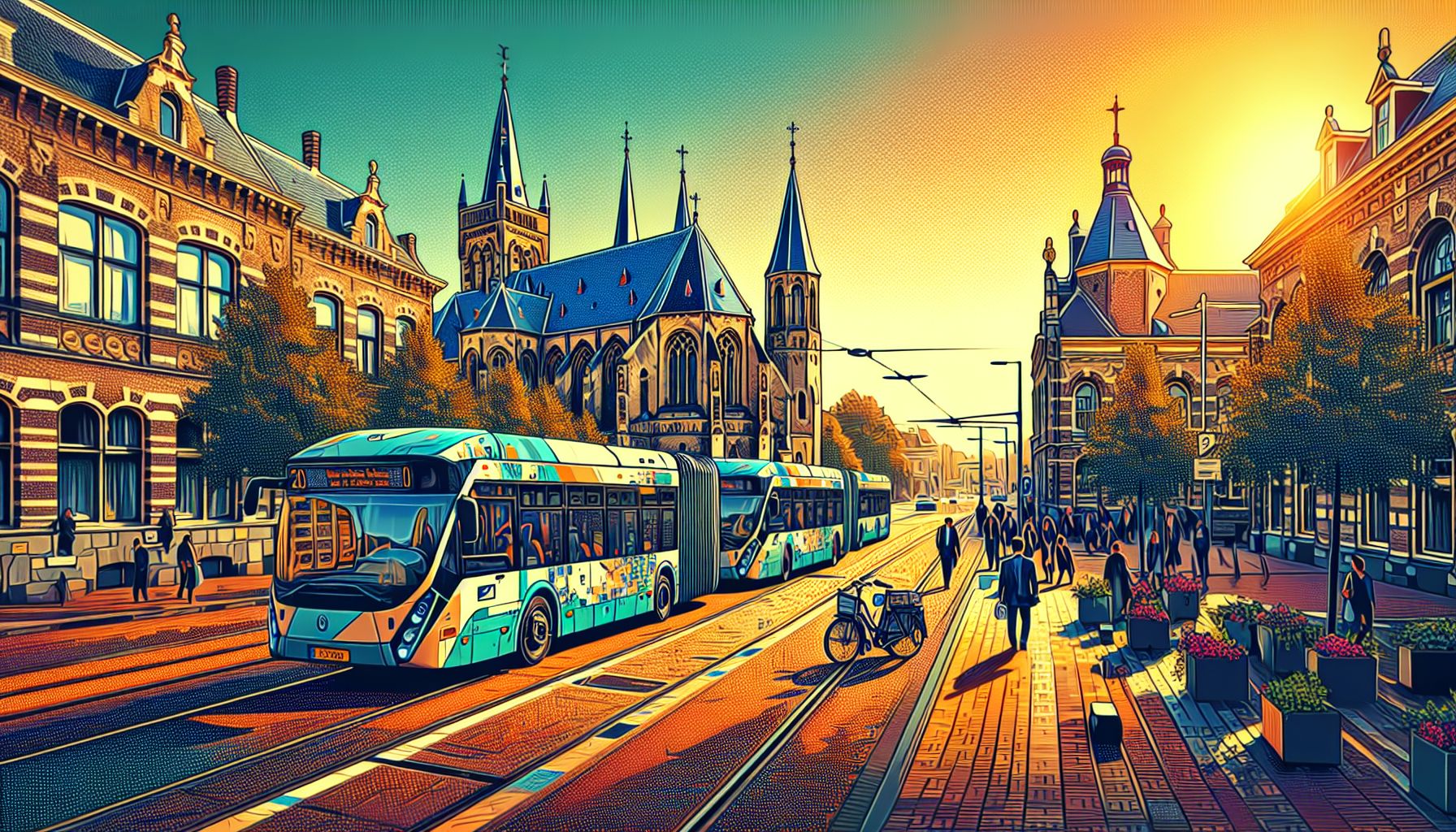 HTM Introduces New Electric Buses in The Hague