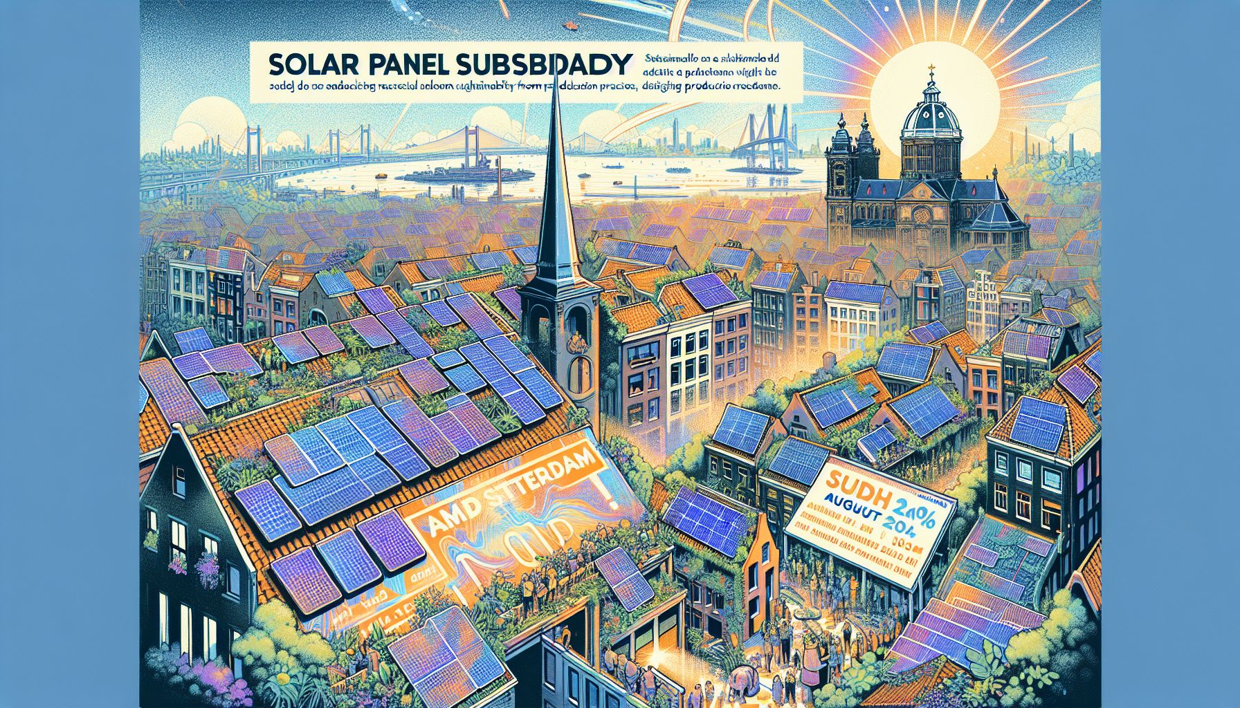 Amsterdam Launches Sustainable Solar Panel Subsidy Program