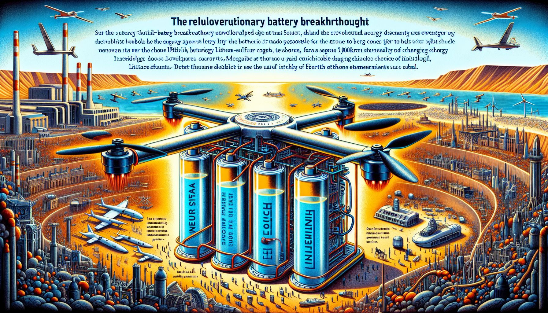 Revolutionary Battery Breakthrough Could Double Drone Flight Times