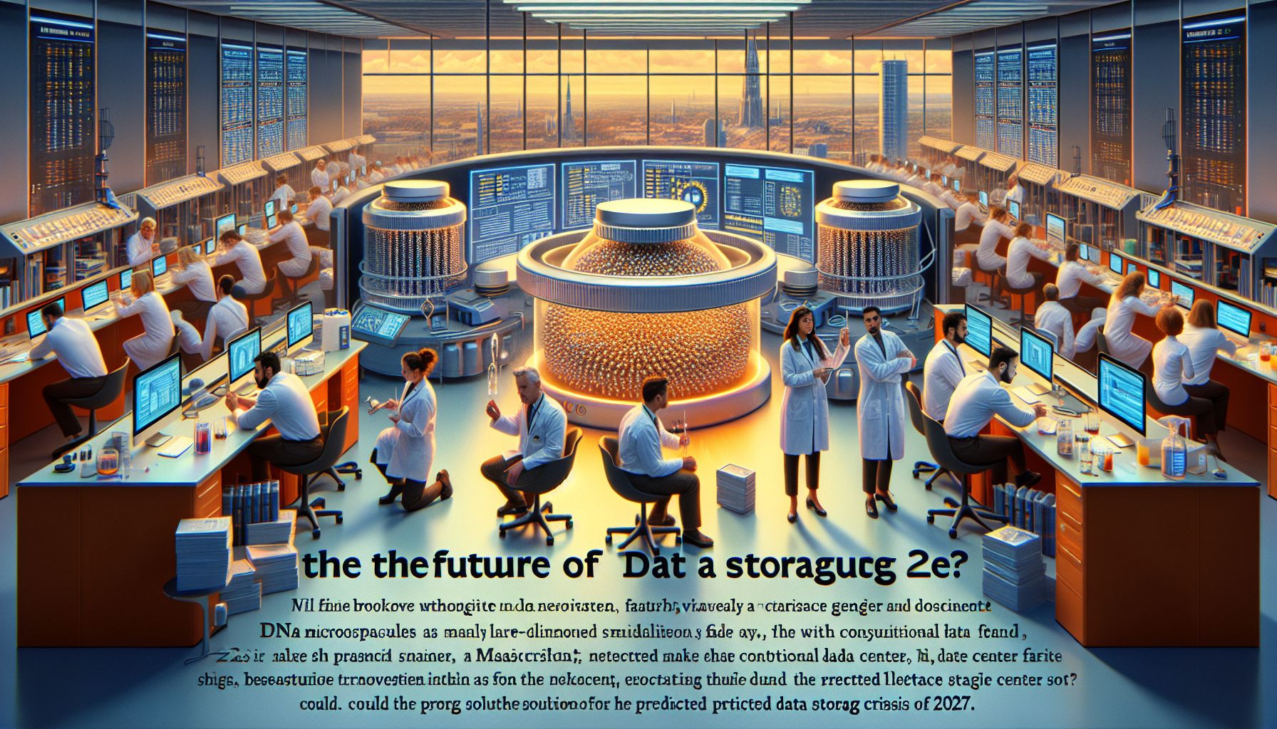 DNA Microcapsules: The Future of Data Storage