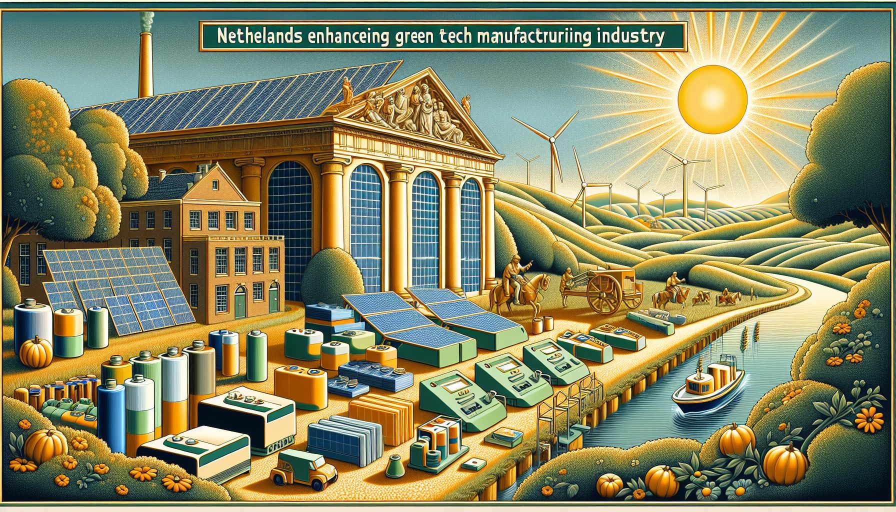 Netherlands Unveils €148 Million Boost for Green Tech Manufacturing