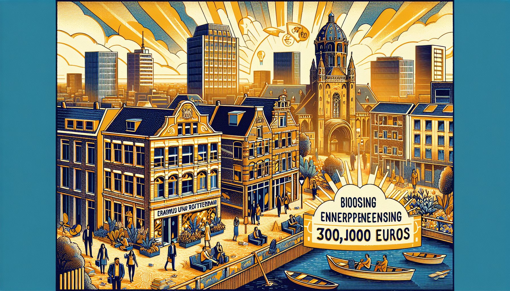 Rotterdam Invests 300,000 Euros to Boost Entrepreneurship