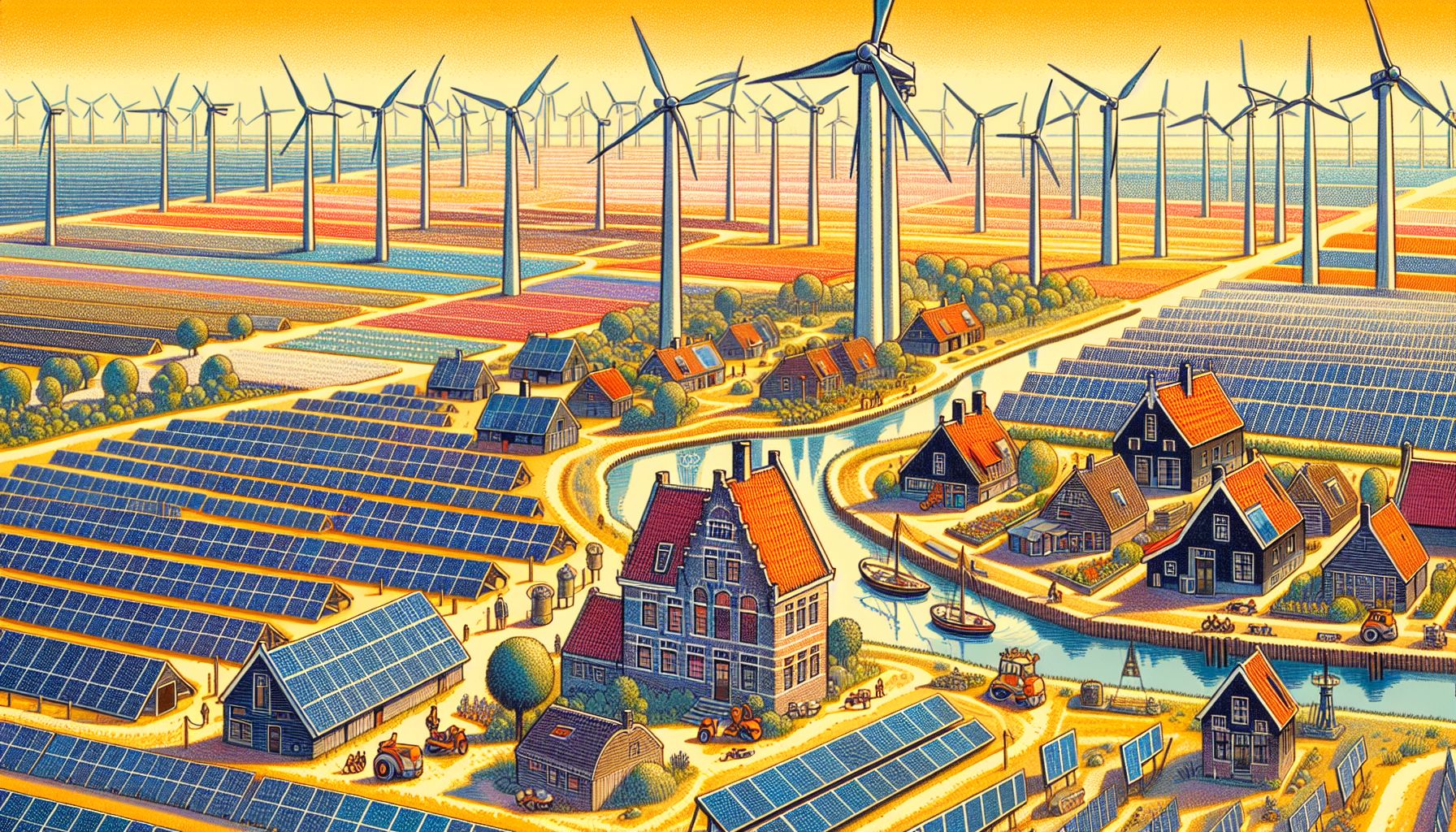 North Holland's 2050 Climate Neutrality Plan: A Renewable Energy Revolution