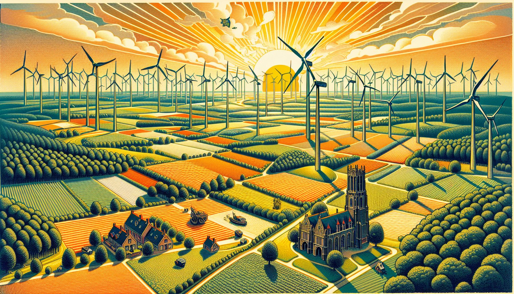 Dutch Provinces Unite for Wind Energy Expansion