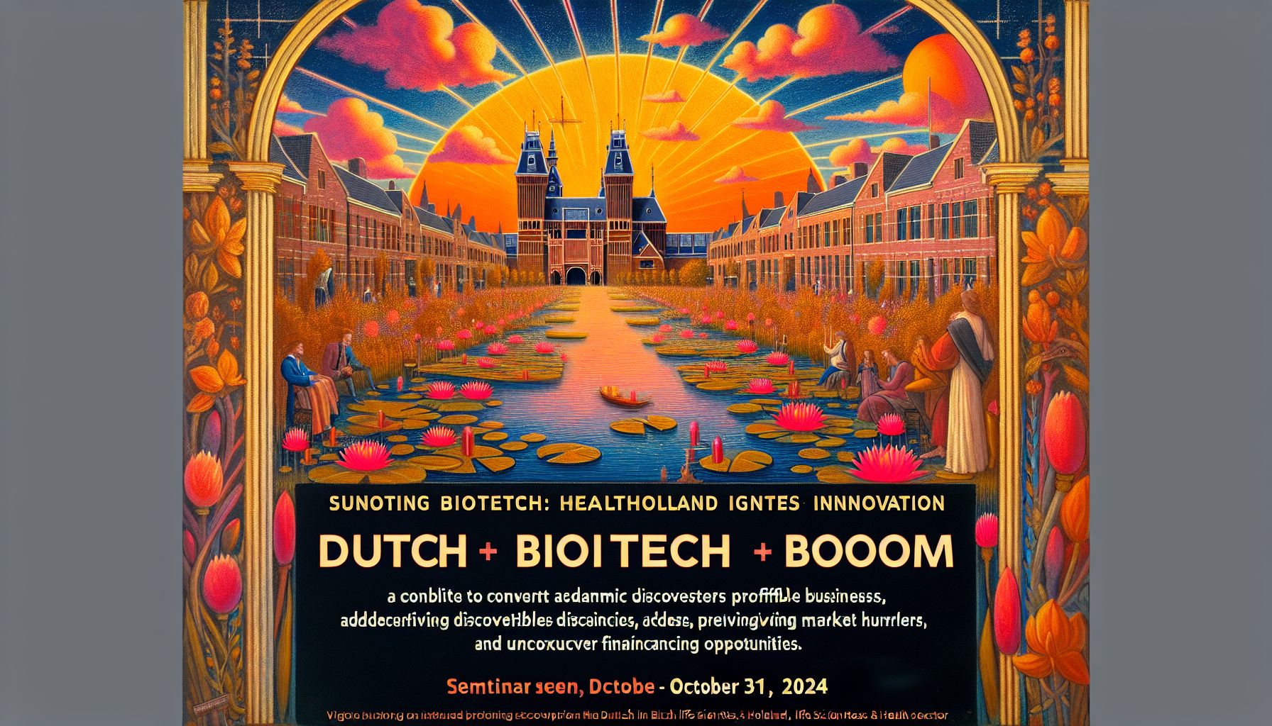 Dutch Biotech Boom: Health~Holland's Seminar Ignites Innovation