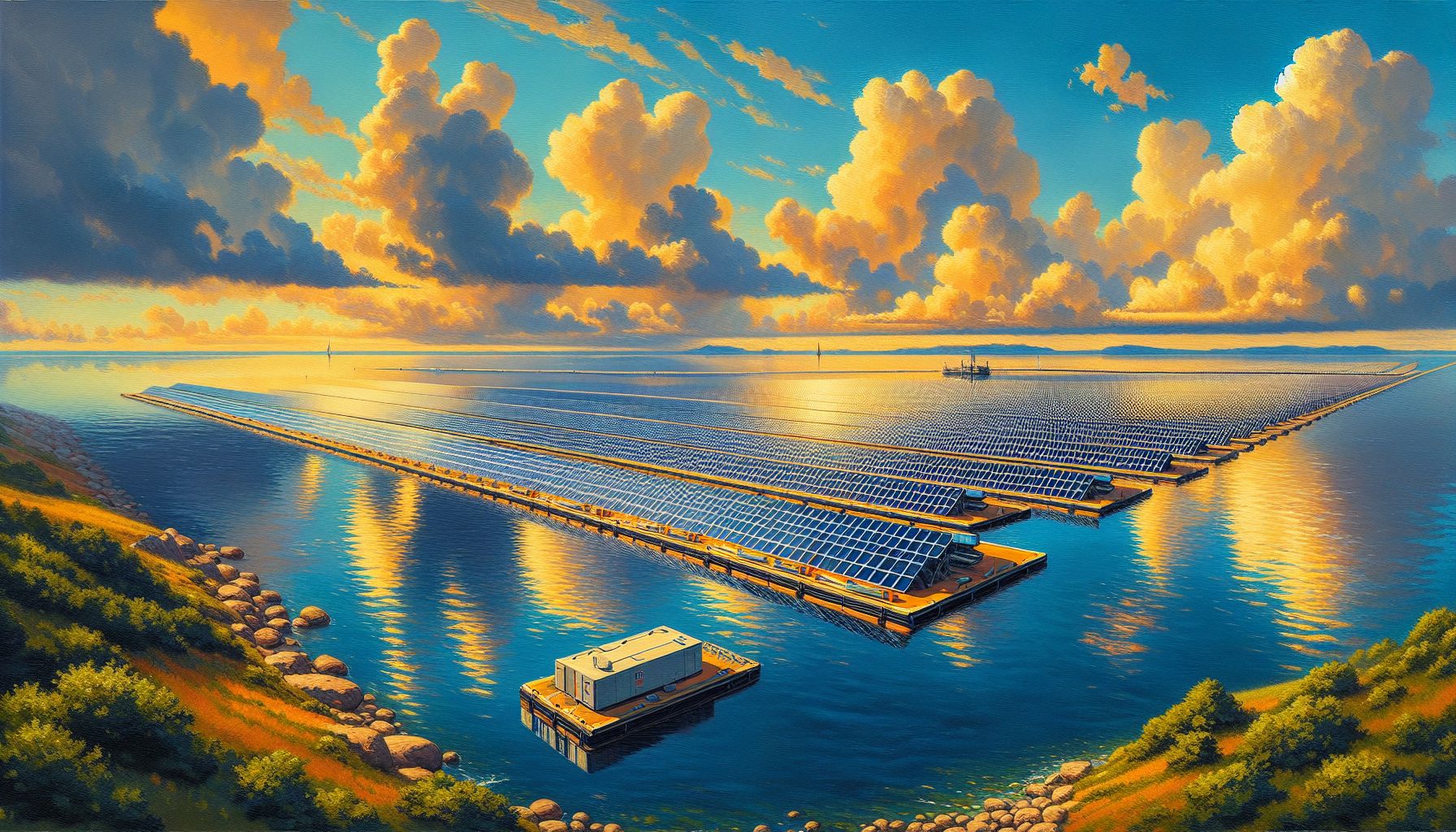 Dutch startup SolarDuck on brink of launching North Sea's pioneering floating solar farm