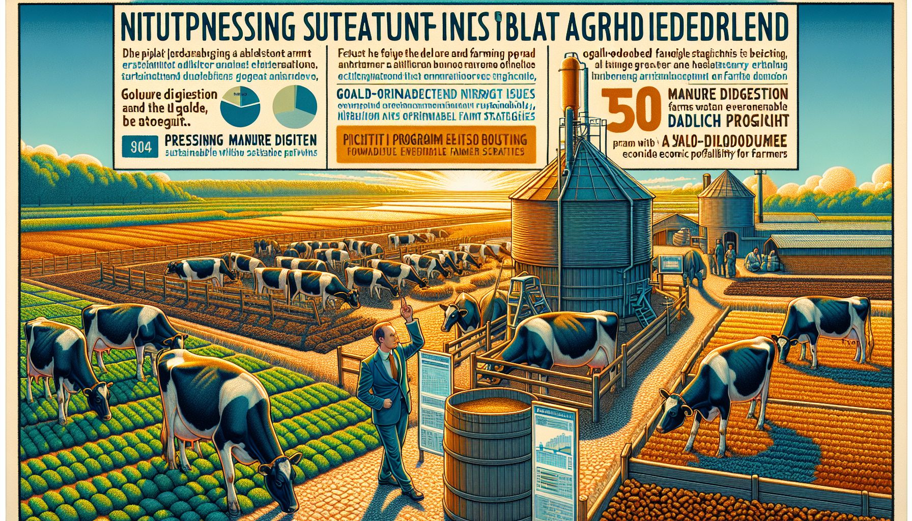 Dutch Innovation Tackles Manure Crisis: Gelderland's Sustainable Agriculture Push