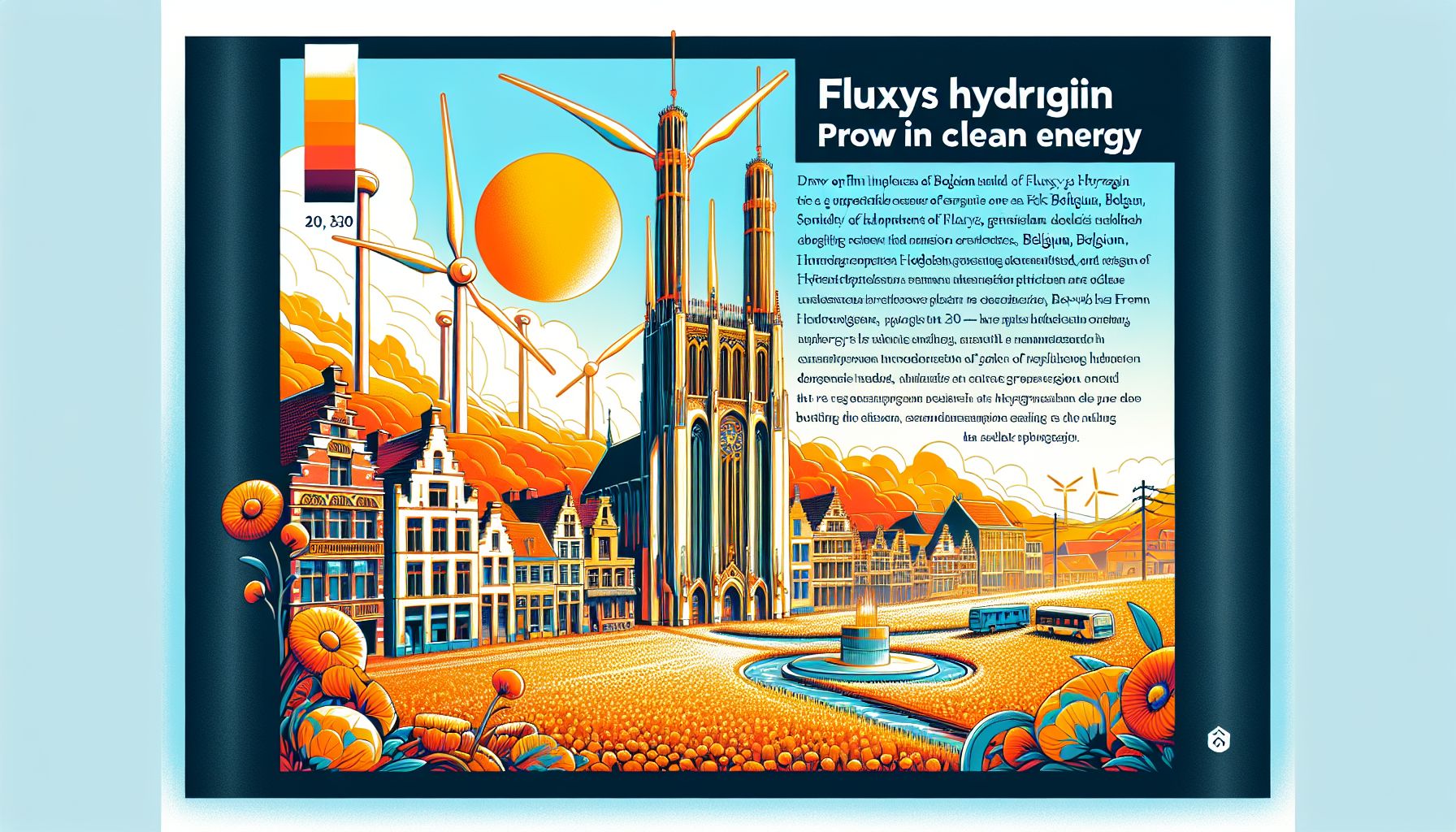 Belgium advances in clean energy with Fluxys as new hydrogen grid operator