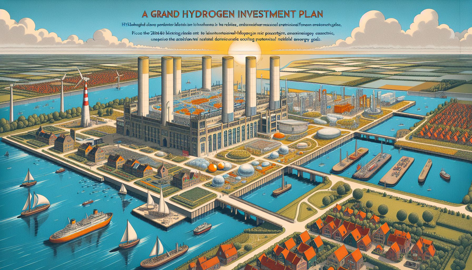 Northern Netherlands Unveils €8 Billion Hydrogen Investment Plan