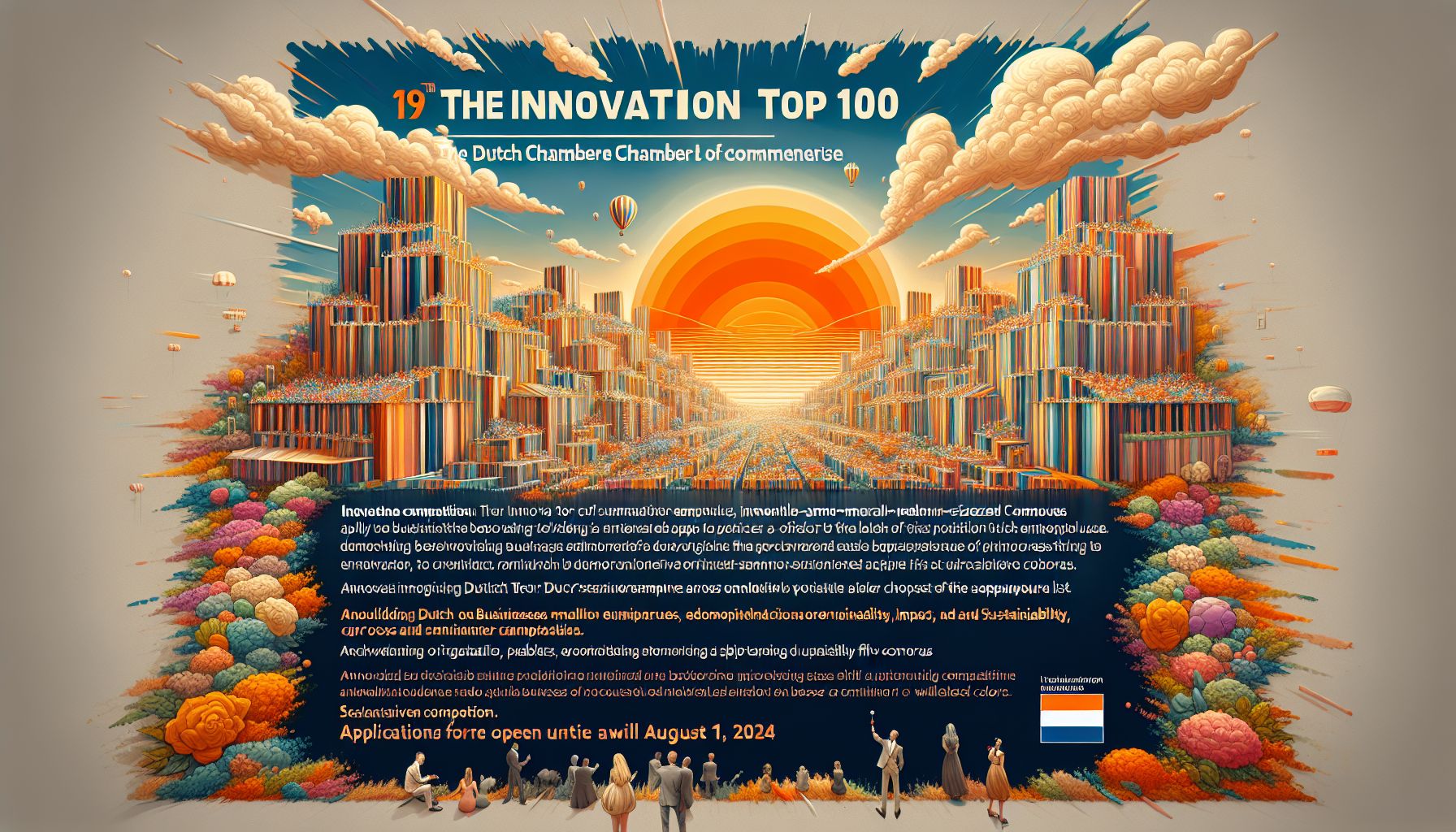 Dutch Chamber of Commerce Launches 19th Innovation Top 100 Competition