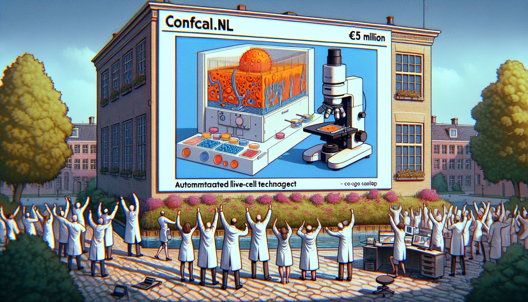 Amsterdam's Confocal.nl Secures €5M to Advance Live-Cell Microscopy