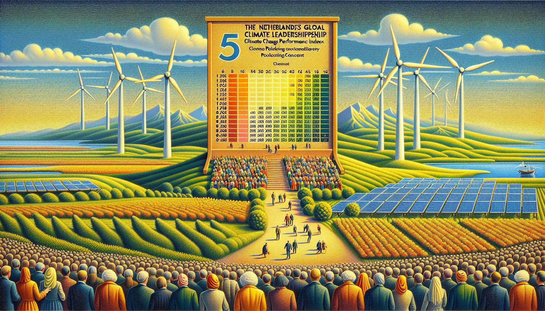 Netherlands Surges to Global Climate Leadership, Ranks 5th in World Performance Index