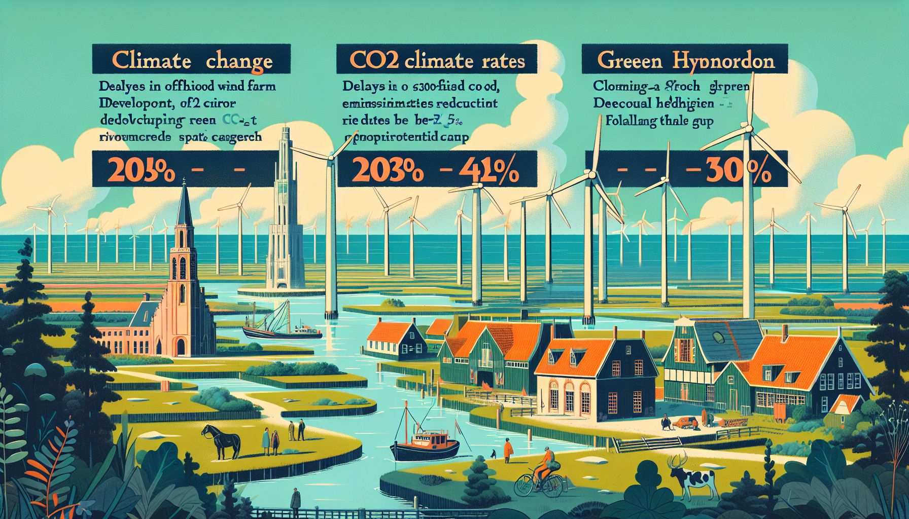 Netherlands Risks Missing 2030 Climate Goals, Urgent Action Needed