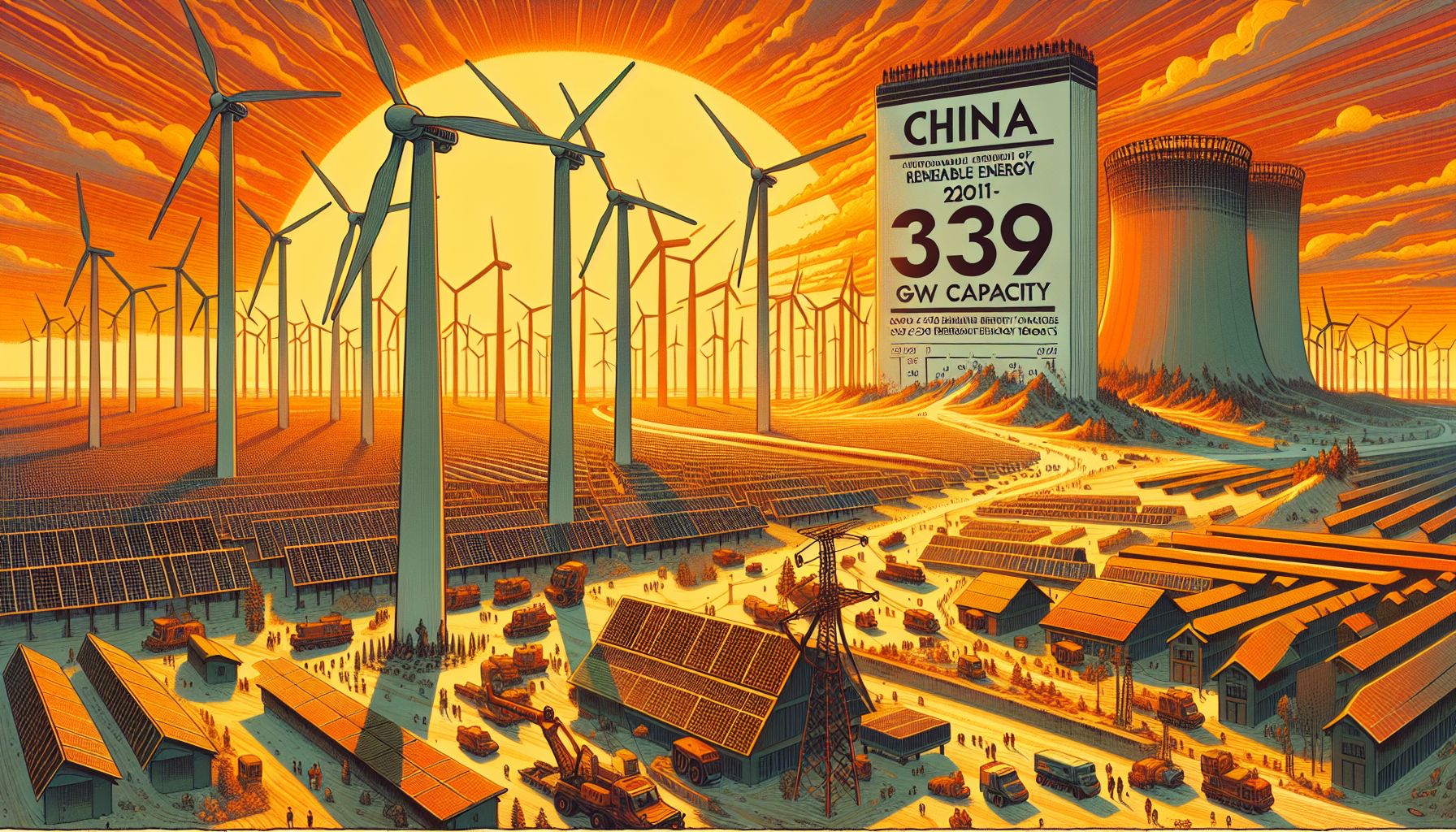 China's Renewable Energy Surge: Doubling World's Solar and Wind Capacity