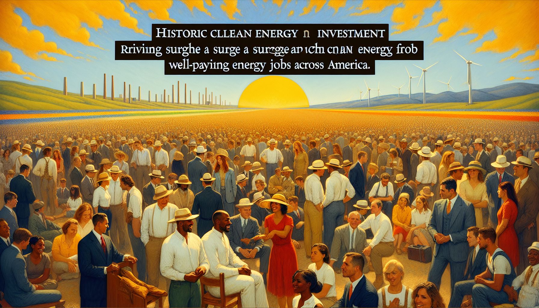 Historic clean energy investment reshapes US job market