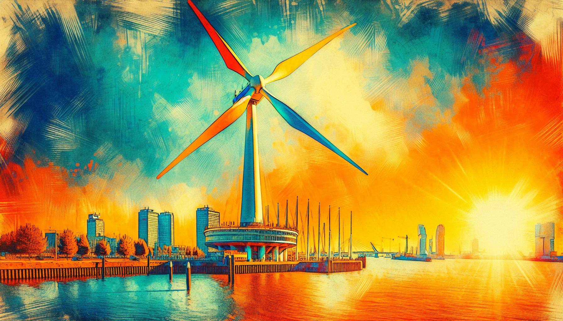 Dutch Wind Wheel: Revolutionizing Sustainability and Tourism in Rotterdam