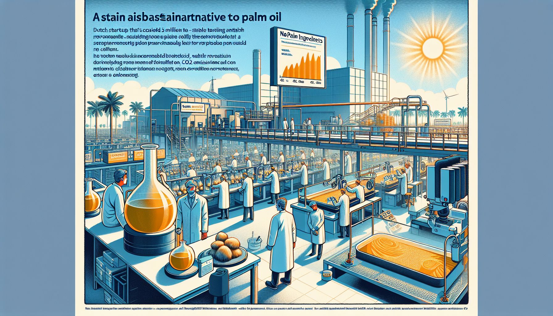 Dutch Startup Secures €5 Million to Scale Sustainable Palm Oil Alternative