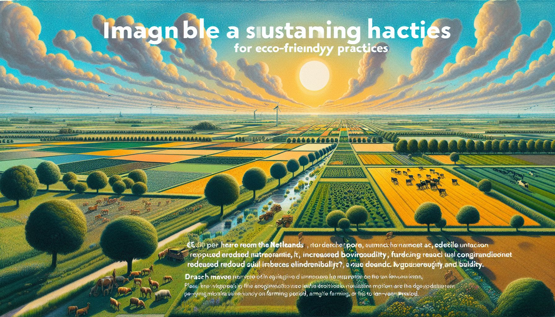 Urgenda Launches Ambitious Sustainable Farming Initiative in Netherlands