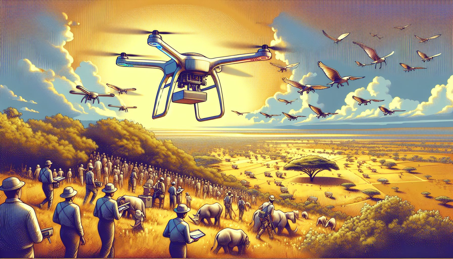 Dutch Innovation: AI Drones Target Poaching in Africa