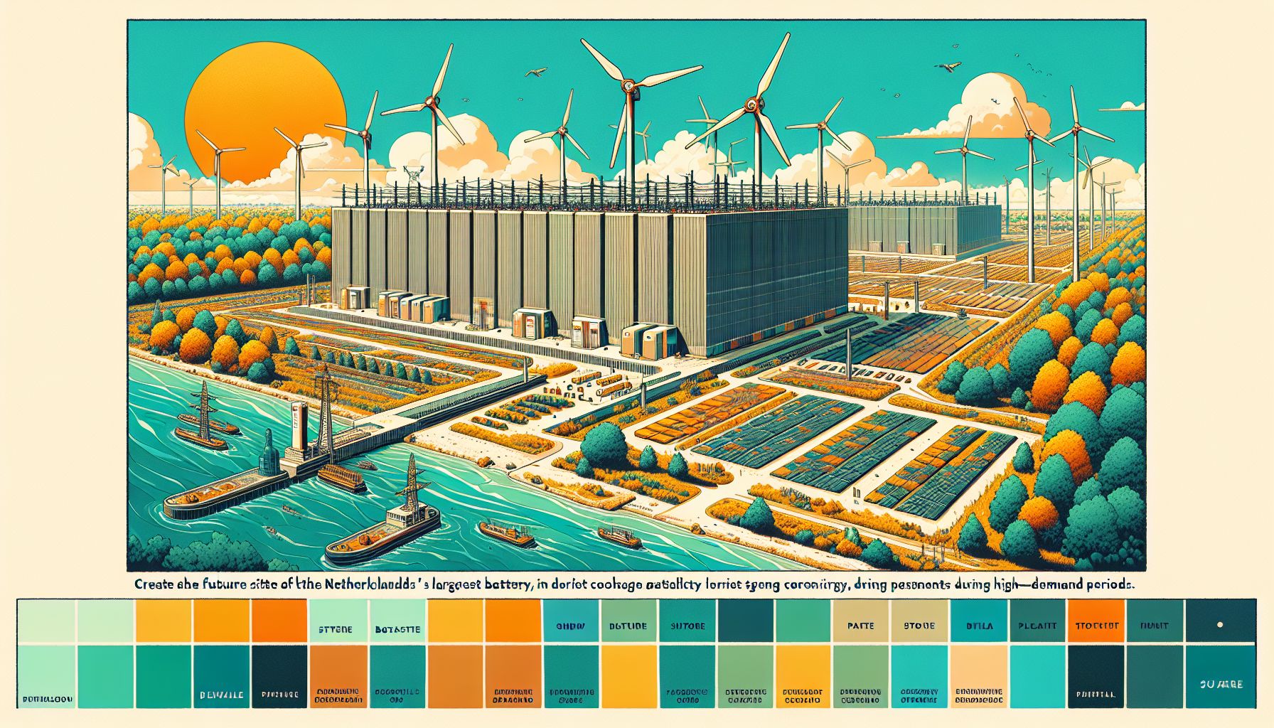 Delfzijl to Host Netherlands' Largest Battery, Boosting Green Energy Transition