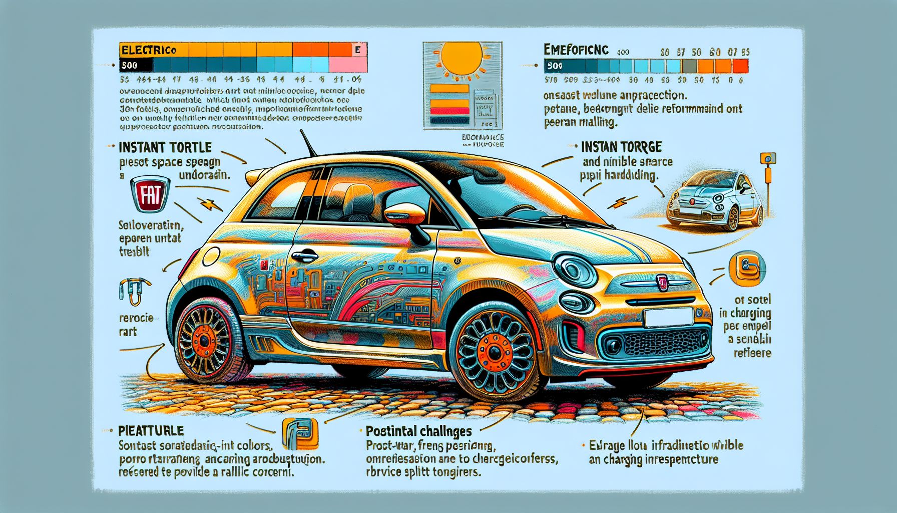 Electric Fiat 500e: A Stylish Leap into Sustainable City Driving