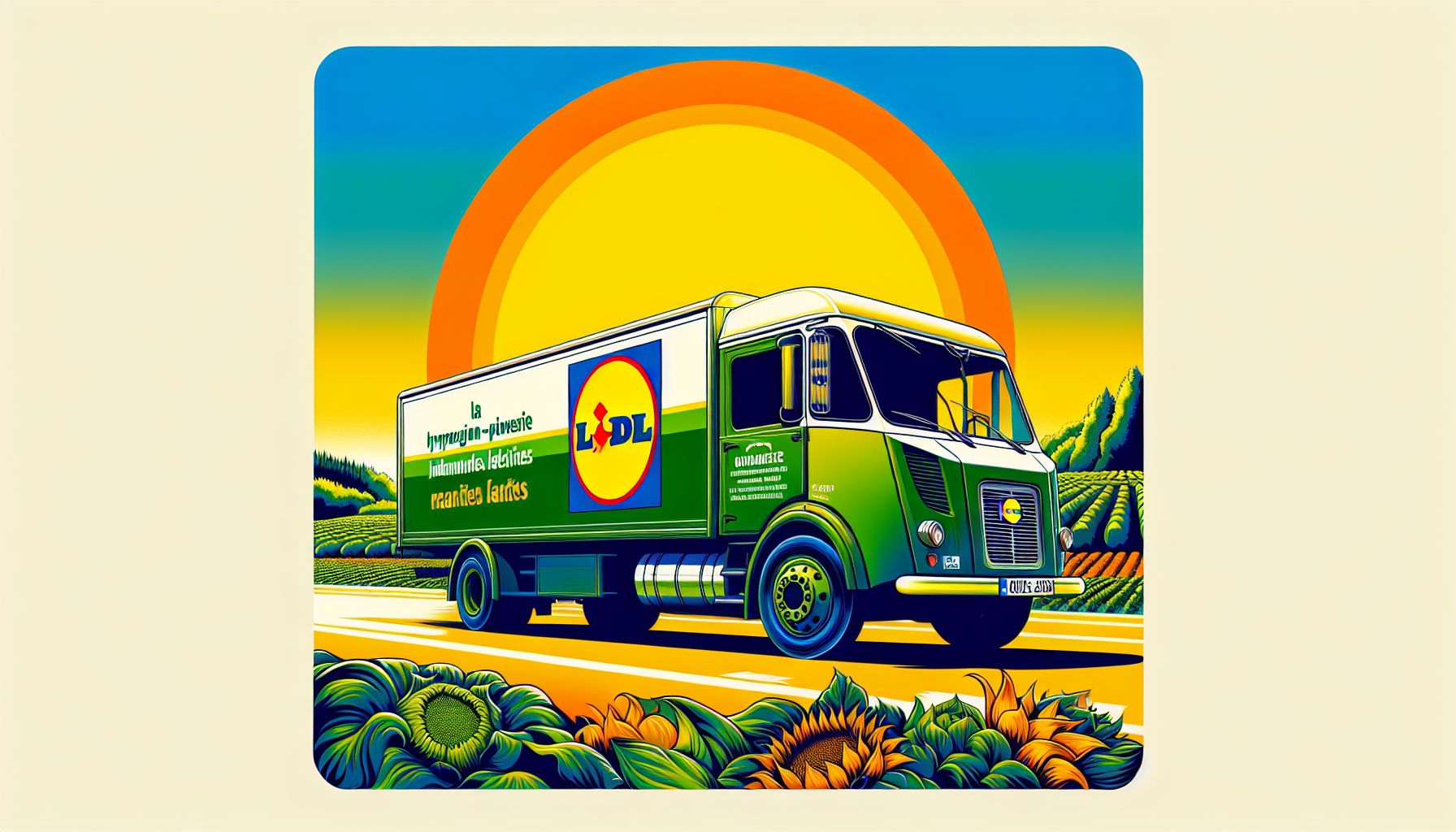 Lidl Pioneers Green Hydrogen Truck in French Retail