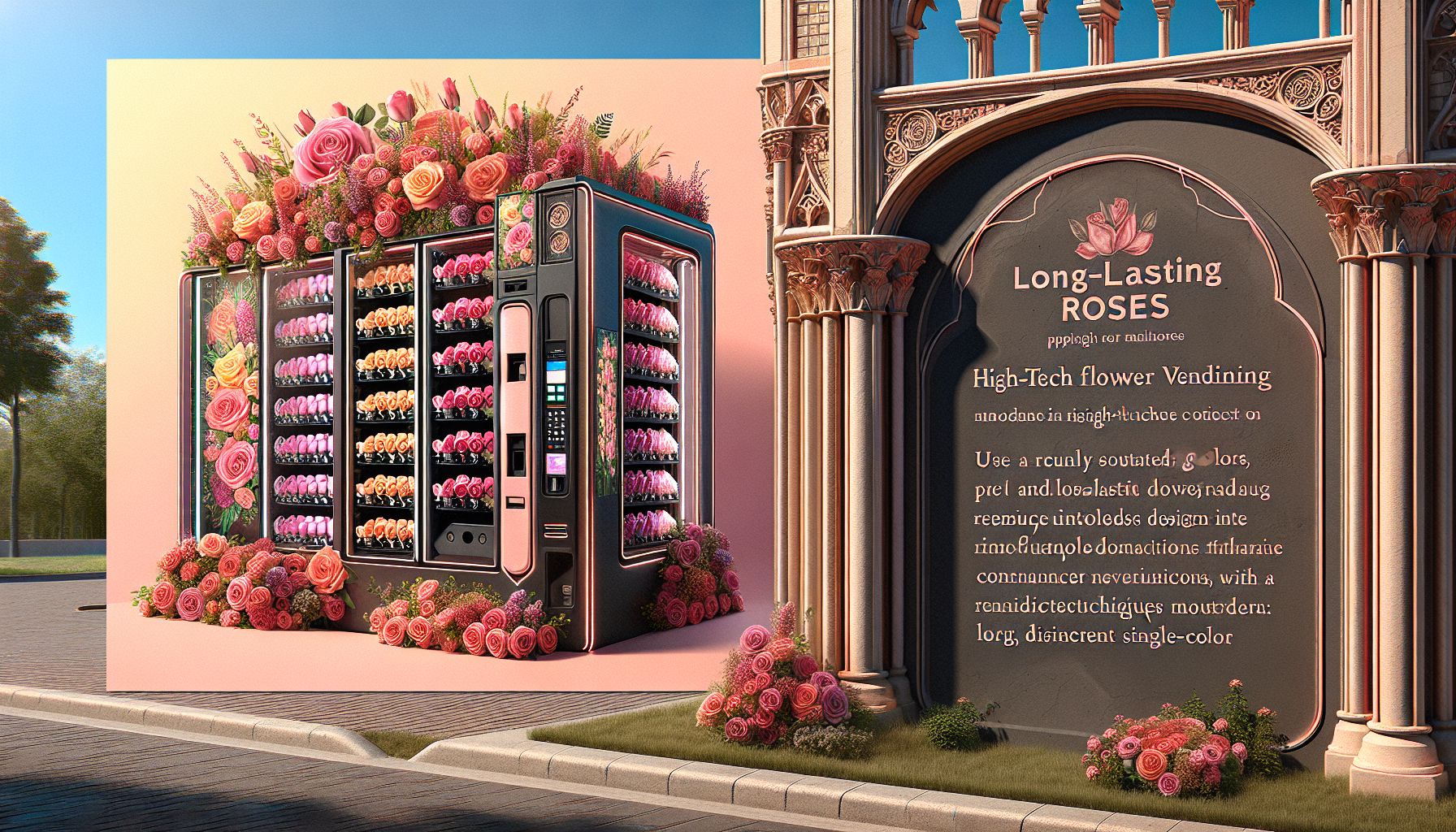 Dutch Startup Revolutionizes Floral Industry with Luxury Vending Machines