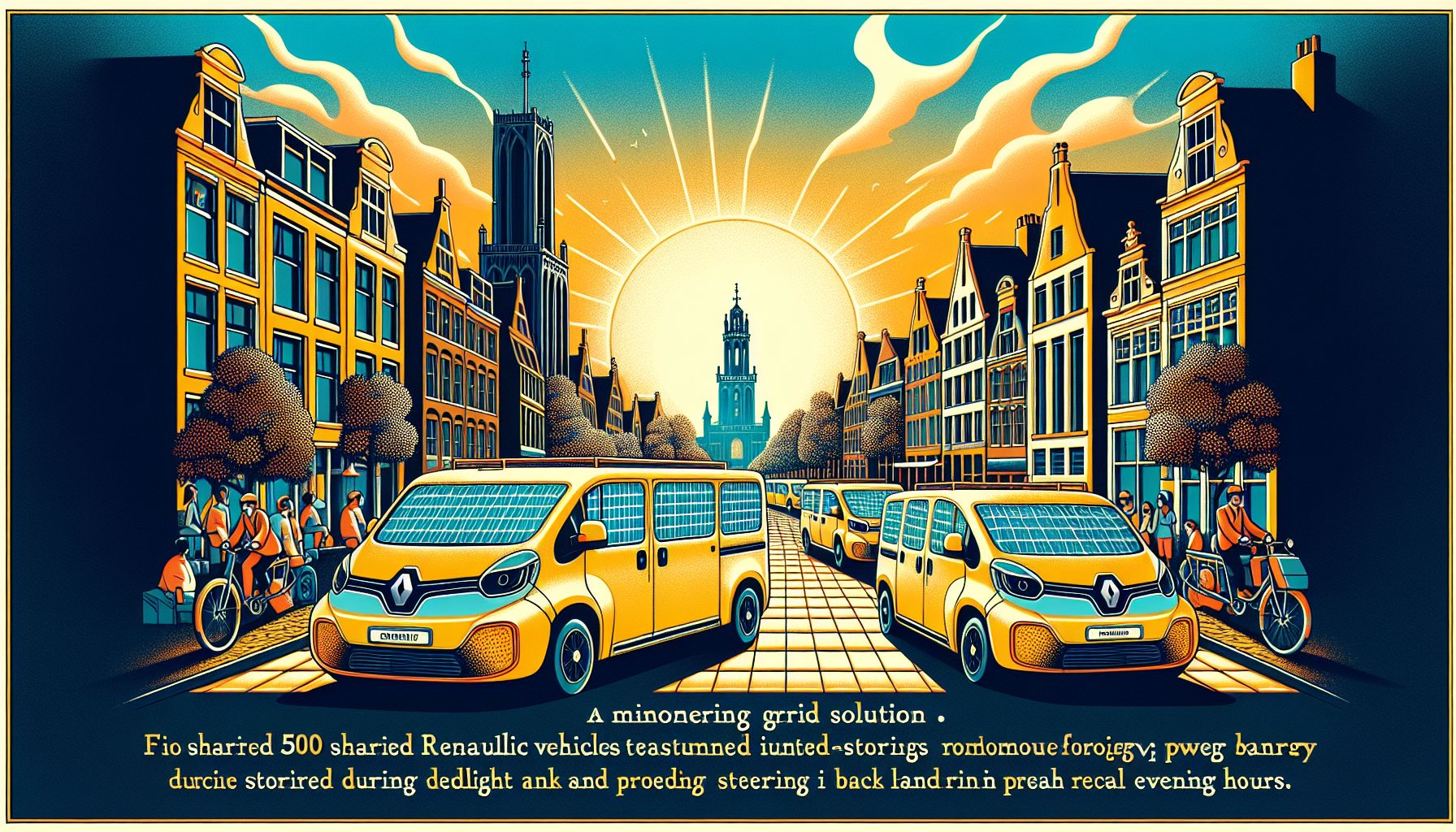 Utrecht Pioneers Grid Solution: 500 Electric Cars to Double as City Power Banks